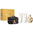 Versace Eros pour Femme Eau de Parfum 100 ml + Körperlotion 100 ml + Duschgel 100 ml + Koffer, Geschenkset für Frauen