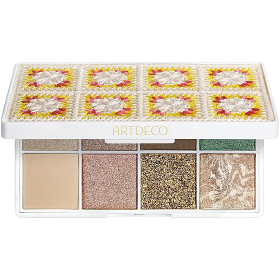 Artdeco Eyelights Palette B25 – paletka očních stínů č. 2 Summer in Style s letními odstíny v elegantním balení.