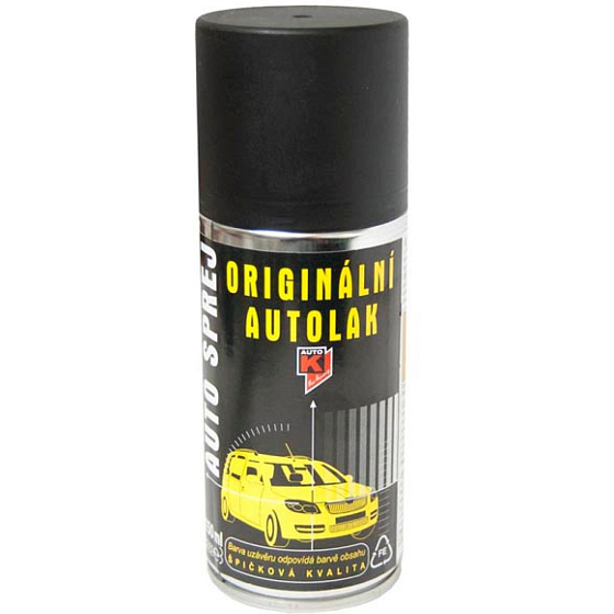 Kwasny Auto-K Color Škoda, original Autolack in Sprayform, 0199 schwarz, 150 ml