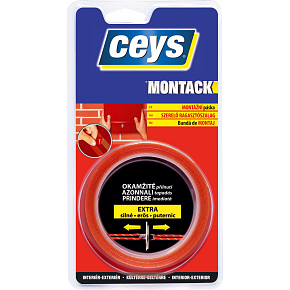 Ceys Montack Express doppelseitiges Montageband, 19 mm × 2,5 m