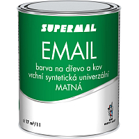Supermal Email S2013 0199 schwarz matt, 0,6 l
