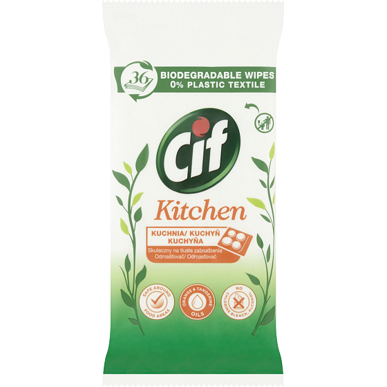 Cif Reinigungstücher Nature Küche, 36 St.