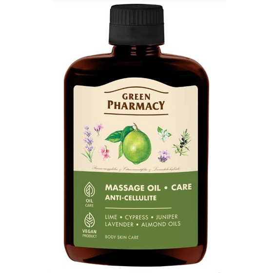 Green Pharmacy Massageöl gegen Cellulite 200 ml