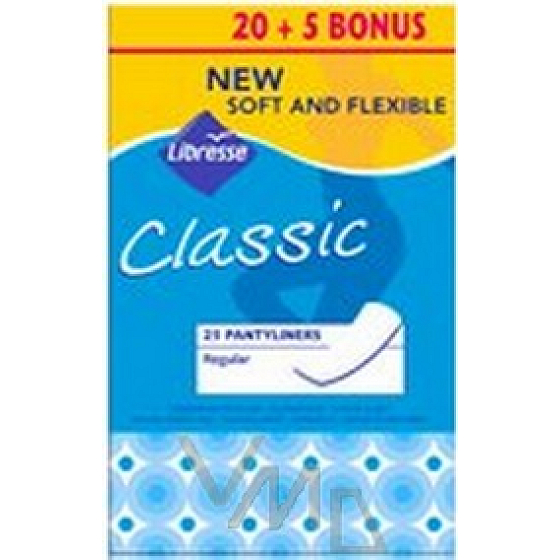 Libresse Classic Slipeinlagen 20 + 5 Stück