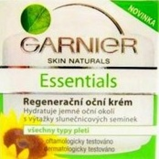 Garnier Skin Naturals Essentials regenerierende Augencreme für alle Hauttypen 15 ml