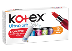 Kotex Ultra Sorb Normal Tampons 16 Stück