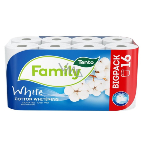 Dieses Cotton Whiteness Toilettenpapier Weiß 131 Schnipsel 2lagig 16 Stück