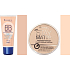Rimmel London Beauty Balm BB Creme 01 Light 30 ml + Stay Matte Puderpulver 003 Peach Glow 14 g