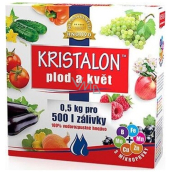 Agro Kristalon Frucht und Blüte wasserlöslicher Universaldünger 0,5 kg für 500 l Gießwasser