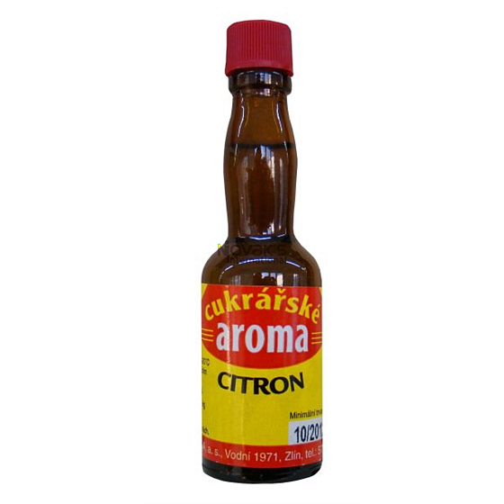 Aroma Citron Alkoholisches Aroma für Gebäck, Getränke, Eis und Süßwaren 20 ml
