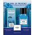 Jeanne en Provence Men Aqua Eau de Toilette 100 ml + 2in1 Shampoo und Duschgel 250 ml, Geschenkset