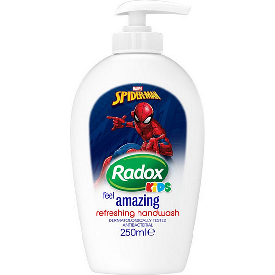 Radox Kids Spiderman Flüssigseife für Kinder Spender 250 ml
