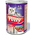 Petty Chunks Kalbfleisch und Lammfleisch komplett Katzenfutter 405 g