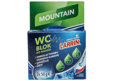 Larrin Wc Mountain Fresh 3in1 Block blau 2 x 50 g
