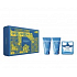Versace Eau Fraiche Man Eau de Toilette für Männer 50 ml + Duschgel 50 ml + Aftershave 50 ml, Geschenkset