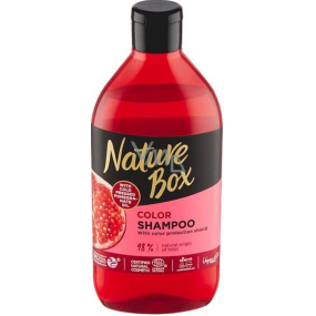 Nature Box Granatapfel feuchtigkeitsspendendes und revitalisierendes Shampoo für den Farbschutz mit 100% kaltgepresstem Granatapfelöl, geeignet für Veganer 385 ml Nature Box Granatapfel feuchtigkeitsspendendes und revitalisierendes Shampoo für den Farbschutz mit 100% kaltgepresstem Granatapfelöl, geeignet für Veganer 385 ml