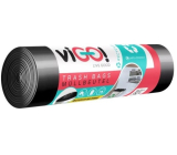 viGO! Müllsäcke schwarz, 24 µ, 60 Liter 60 x 70 cm 10 Stück