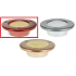 Aromakerze in Keramik Untertasse rot 100 x 30 mm