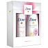Dove Sweet Cream Cream & Pfingstrosen Duschgel für Frauen 250 ml + Powder Soft Deodorant Antitranspirant Spray für Frauen 150 ml, Kosmetikset