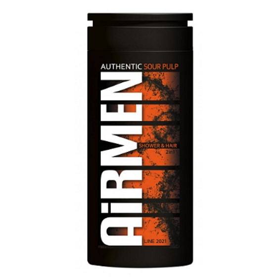 Authentic Airmen Sour Pulp 2-in-1 Duschgel und Shampoo für Männer 400 ml