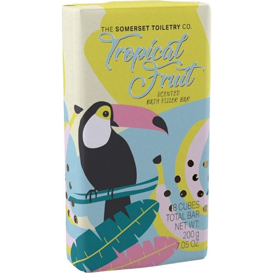 Somerset Toilettenartikel Tropische Früchte funkelnde Badewürfel 200 g