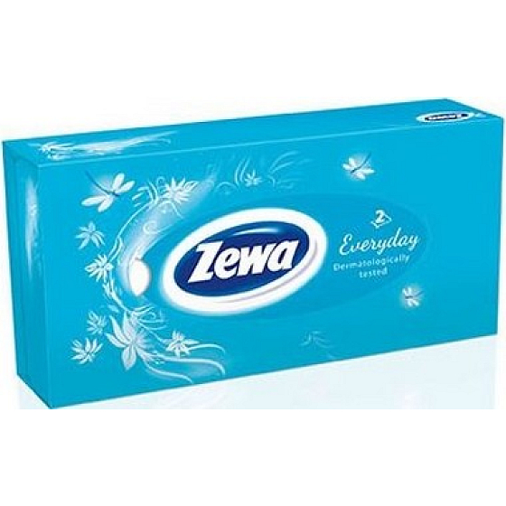 Zewa Everyday Papiertaschentücher 2-lagige 100-teilige Schachtel