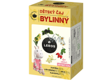Leros Kinder-Kräutertee ausgewogene Kräutermischung mit Hagebutte und Kamille geeignet zur Ergänzung des Trinkregimes unserer Kleinen 20 x 1,8 g