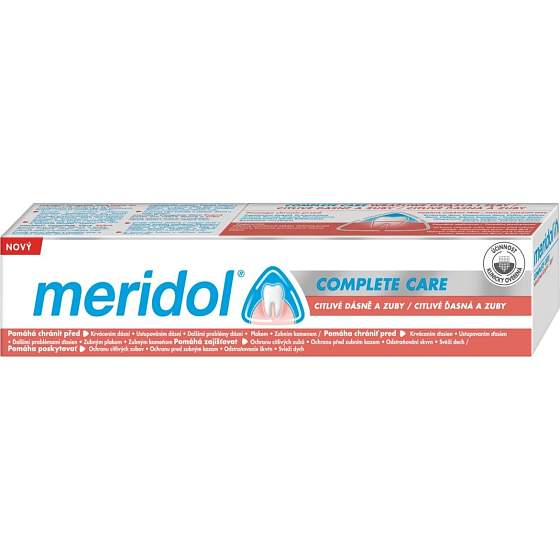 Meridol Complete Care Zahnpasta für die Pflege von empfindlichen Zähnen 75 ml