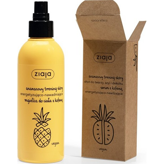 Ziaja Ananasserum für Gesicht, Hals und Dekolleté 50 ml