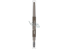 Essence Wow What a Brow Wasserfester Augenbrauenstift mit Pinsel 03 Dunkelbraun 0,2 g