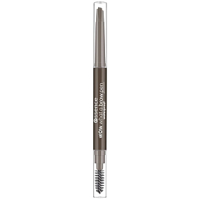 Essence Wow What a Brow wasserfeste Augenbrauenstift mit Bürstchen 03 Dunkelbraun 0,2 g