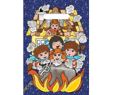 Ditipo St. Nikolaus Tasche mit Loch 22 x 32 cm