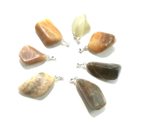 Mondstein Troml Anhänger Naturstein M 3-3,5 cm, AA Qualität, Stein des Schicksals