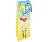 Nekupto Papier Geschenktüte für Flasche 12,5 x 32,5 x 8 cm Getränke