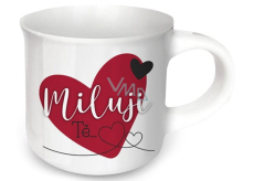 Nekupto Mini Geschenkglas mit Widmung Ich liebe dich 100 ml