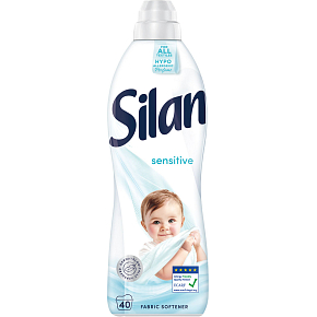 Silan Weichspüler Sensitive & Baby Weichspüler für Babys, 40 Wäschen, 880 ml