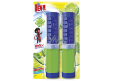 Dr. Devil Lime Twister 3in1 Point Block WC Punktblock Duopack 2 x 75 ml