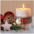 Papierservietten 3-lagig 33 x 33 cm 20 Stück Weihnachtskerze