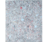 BALhome Vliesbodenreinigungsstoff 50 × 60 cm, lose, grau