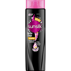 Sunsilk Shampoo Bye Bye Frizz für krauses und geschädigtes Haar, 250 ml