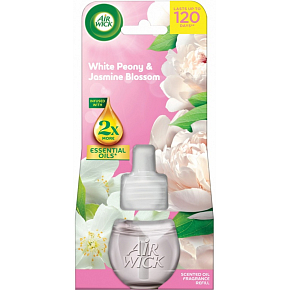 Air Wick Elektrischer Lufterfrischer – Pfingstrose & Jasminblüte (Komplett 1+19 ml)