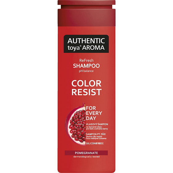 Authentic Toya Aroma Color Resist Shampoo für Haare, 400 ml