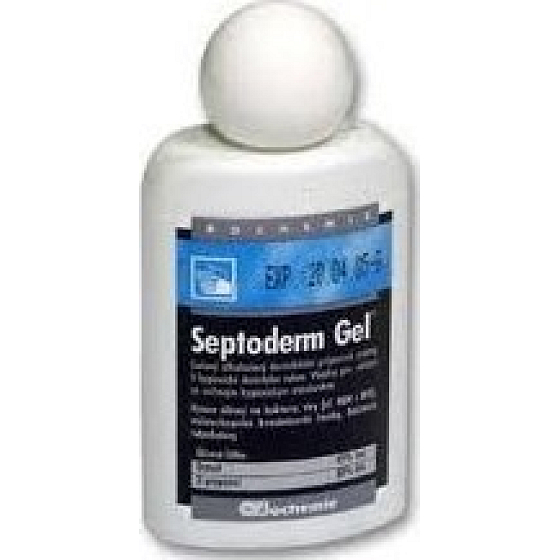 Septoderm Gel Händedesinfektions-Gelreiniger zur chirurgischen Desinfektion 50 ml