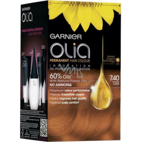 Garnier Olia Ammoniakfreie Haarfarbe 7.40 Kupfer intensiv
