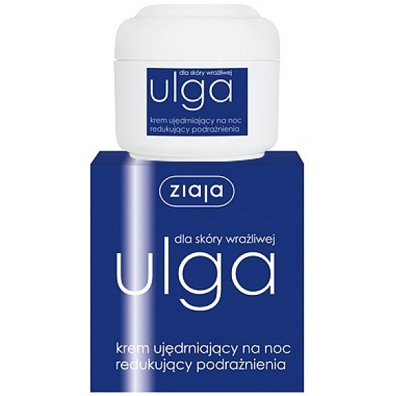 Ziaja Ulga stärkt die Blutgefäße und regeneriert die Nachtcreme 50 ml