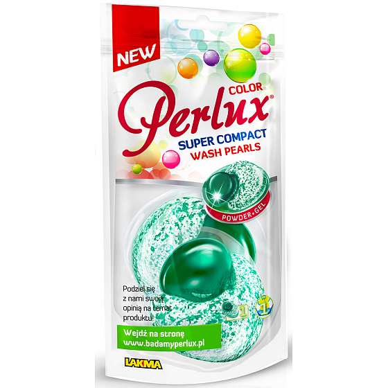 Perlux Color Gelkapseln zum Waschen farbiger Wäsche 2 Stück