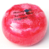 Fragrant Red Delicious Glycerinseife Massage mit einem Schwamm gefüllt mit dem Duft des Parfums DKNY Red Delicious in der Farbe Rot 200 g