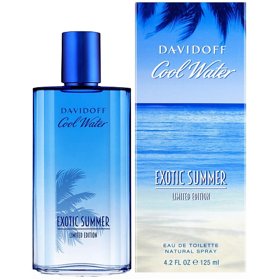 Davidoff Cool Water Exotischer Sommermann Eau de Toilette 125 ml
