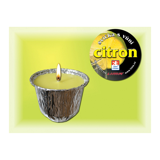 Lima Ozona Zitronenduftkerze 115 g