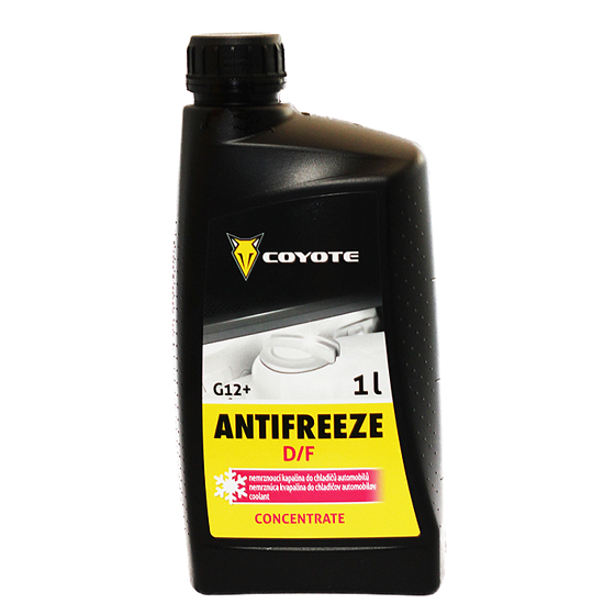 Coyote Frostschutzmittel G12 D / F konzentriertes Frostschutzmittel für Autokühler 1 l